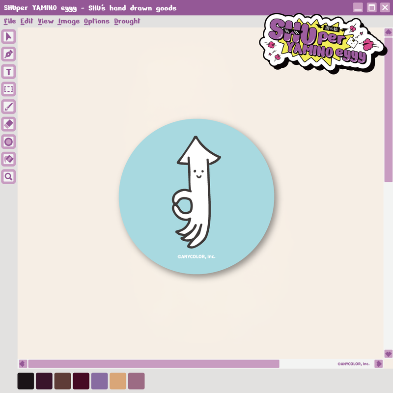 『NIJISANJI EN Shu Yamino』SHUper 闇の絵 缶バッジ（ランダム）（全5種）