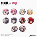 『NIKKE』【HUBコラボ】トレーディングメタリック缶バッジ（全10種）
