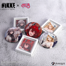 『NIKKE』【HUBコラボ】トレーディングメタリック缶バッジ（全10種）
