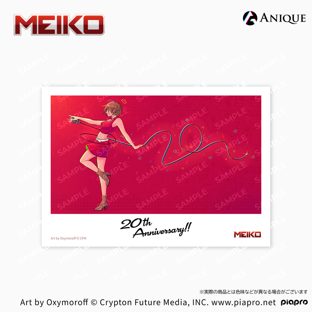 C*g様 MEIKOグッズ　14個まとめ売り MEIKO』20th Anniversary トレーディングブロマイド（全15種