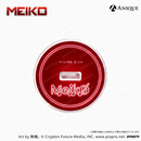 『MEIKO』20th Anniversary　描き下ろしイラスト【スナックMEIKO】手のひらアクリルスタンド