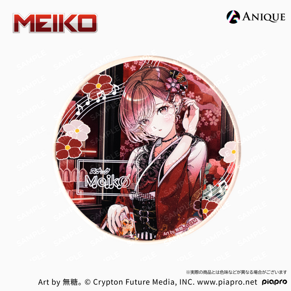 『MEIKO』20th Anniversary　描き下ろしイラスト【スナックMEIKO】アクリルコースター