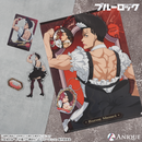 『ブルーロック』描き下ろしイラスト【ばろばろカフェ ～ののしりver.～】トレーディング箔押しクリアフォトカード（全8種）