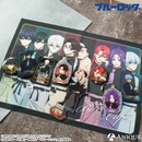 『ブルーロック』描き下ろしイラスト【ばろばろカフェ ～ののしりver.～】トレーディング箔押しクリアフォトカード（全8種）