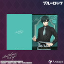 『ブルーロック』描き下ろしイラスト【ばろばろカフェ ～ののしりver.～】クリアファイル