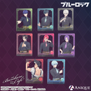 『ブルーロック』描き下ろしイラスト【ばろばろカフェ ～ののしりver.～】トレーディング箔押しクリアフォトカード（全8種）
