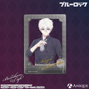 『ブルーロック』描き下ろしイラスト【ばろばろカフェ ～ののしりver.～】トレーディング箔押しクリアフォトカード（全8種）