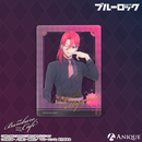 『ブルーロック』描き下ろしイラスト【ばろばろカフェ ～ののしりver.～】トレーディング箔押しクリアフォトカード（全8種）