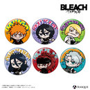 TVアニメ『BLEACH 千年血戦篇』【BLEACH GRAFFITI】トレーディング⽸バッジ〔ミニキャラ〕（全6種）