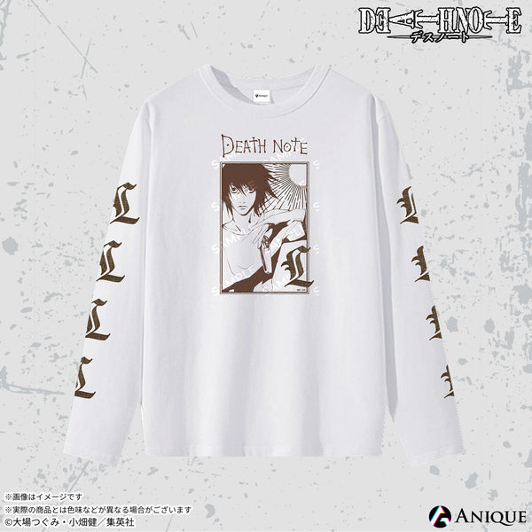 DEATH NOTE』ロングTシャツ（フリーサイズ／White）｜『DEATH NOTE
