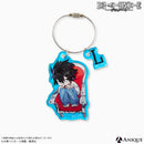 『DEATH NOTE』描き起こしミニキャライラスト　トレーディングアクリルキーホルダー（全6種）