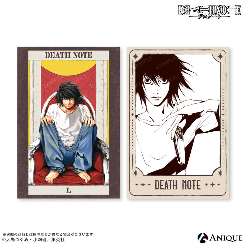 死亡筆記本》【塔羅牌】明信片兩張套組（共6款）｜『DEATH NOTE