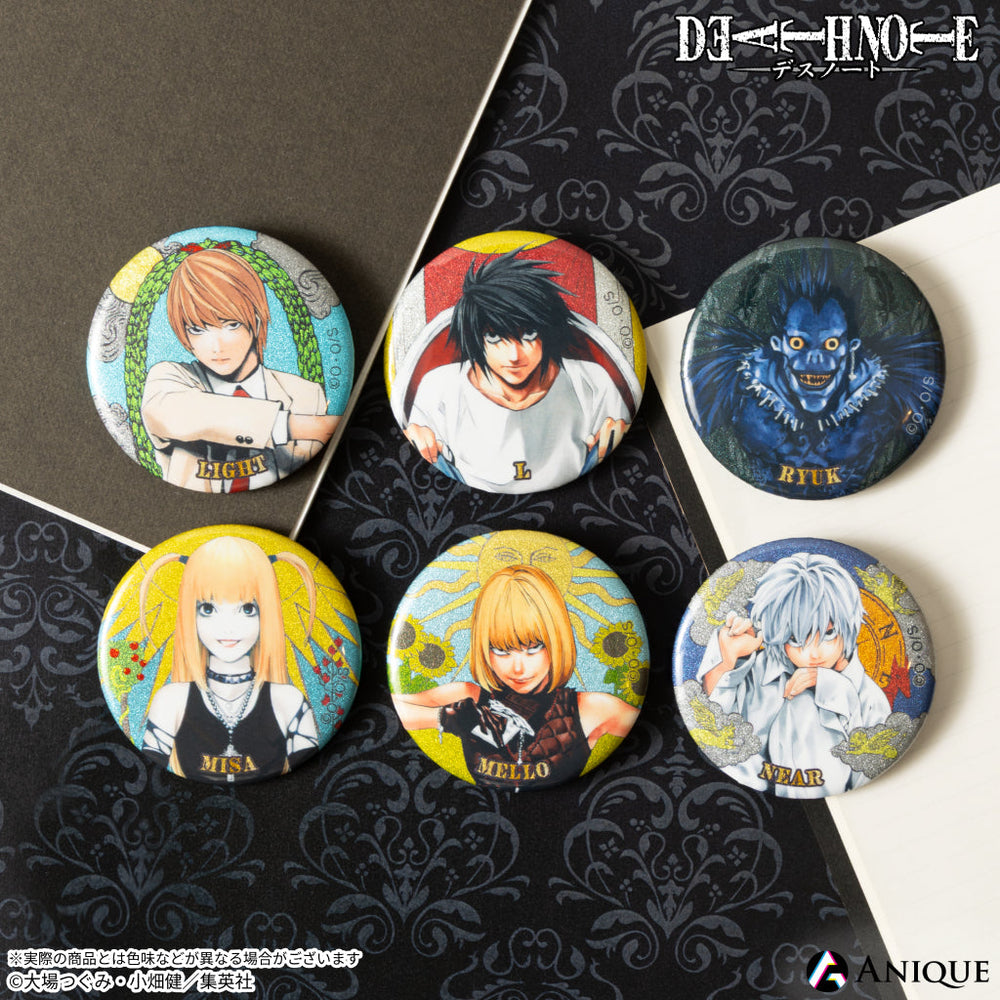 DEATH NOTE デスノート ピンズ 缶バッジ セット リューク 小畑健 Anique Shop JAPAN