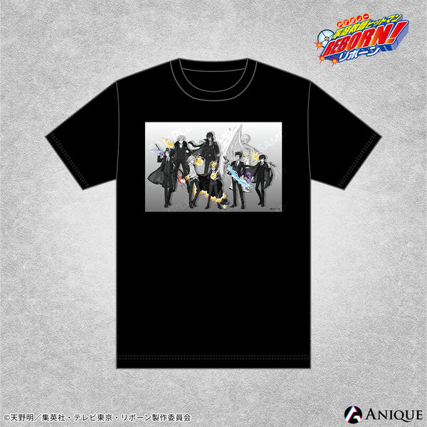 スペルビ・スクアーロ Tシャツ⭐︎家庭教師ヒットマンREBORN! リボーン 家庭教師ヒットマンREBORN!』：リボーン 描き下ろしイラスト【覚悟】T
