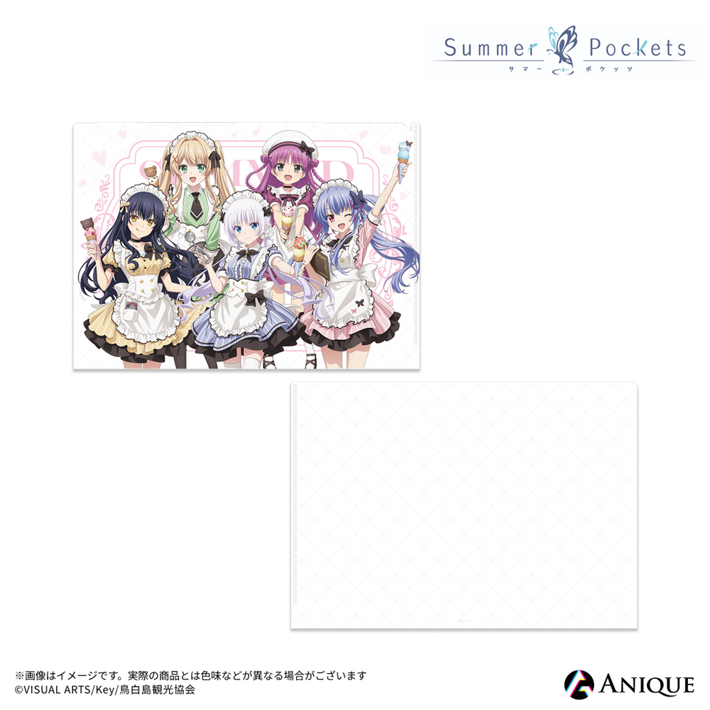 Summer Pockets』描き下ろしイラスト【アイスクリームガール】クリア