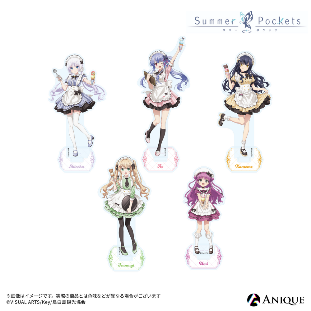 Summer Pockets』描き下ろしイラスト【アイスクリームガール】アクリル