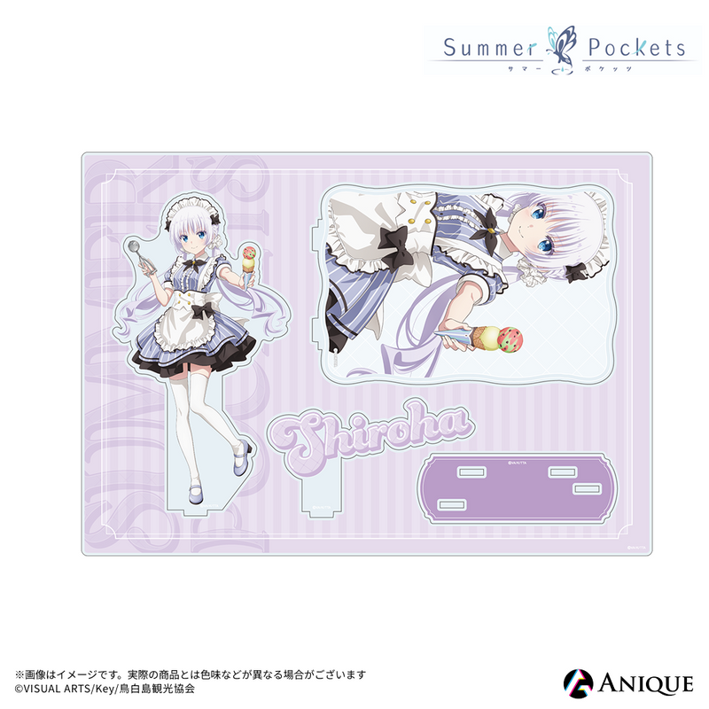 Summer Pockets』描き下ろしイラスト【アイスクリームガール】ジオラマ