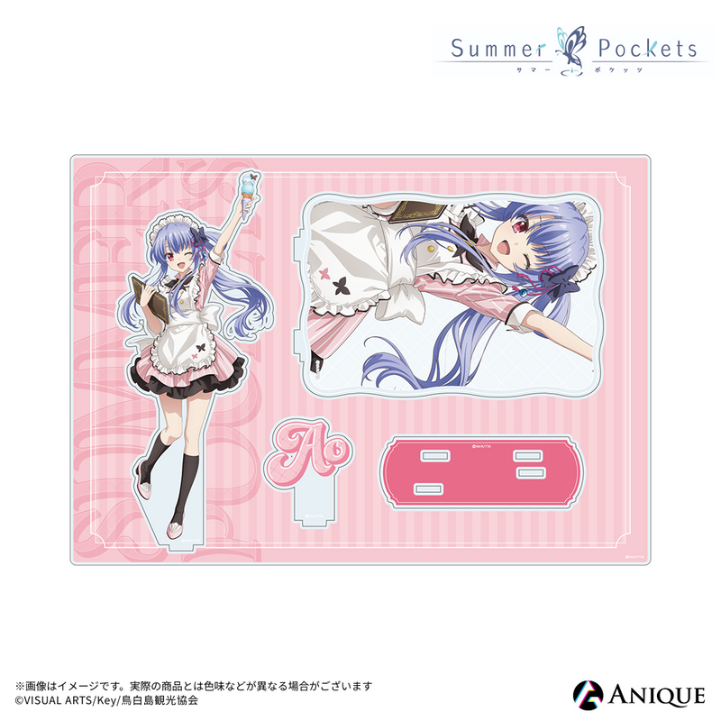 Summer Pockets』描き下ろしイラスト【アイスクリームガール】ジオラマ