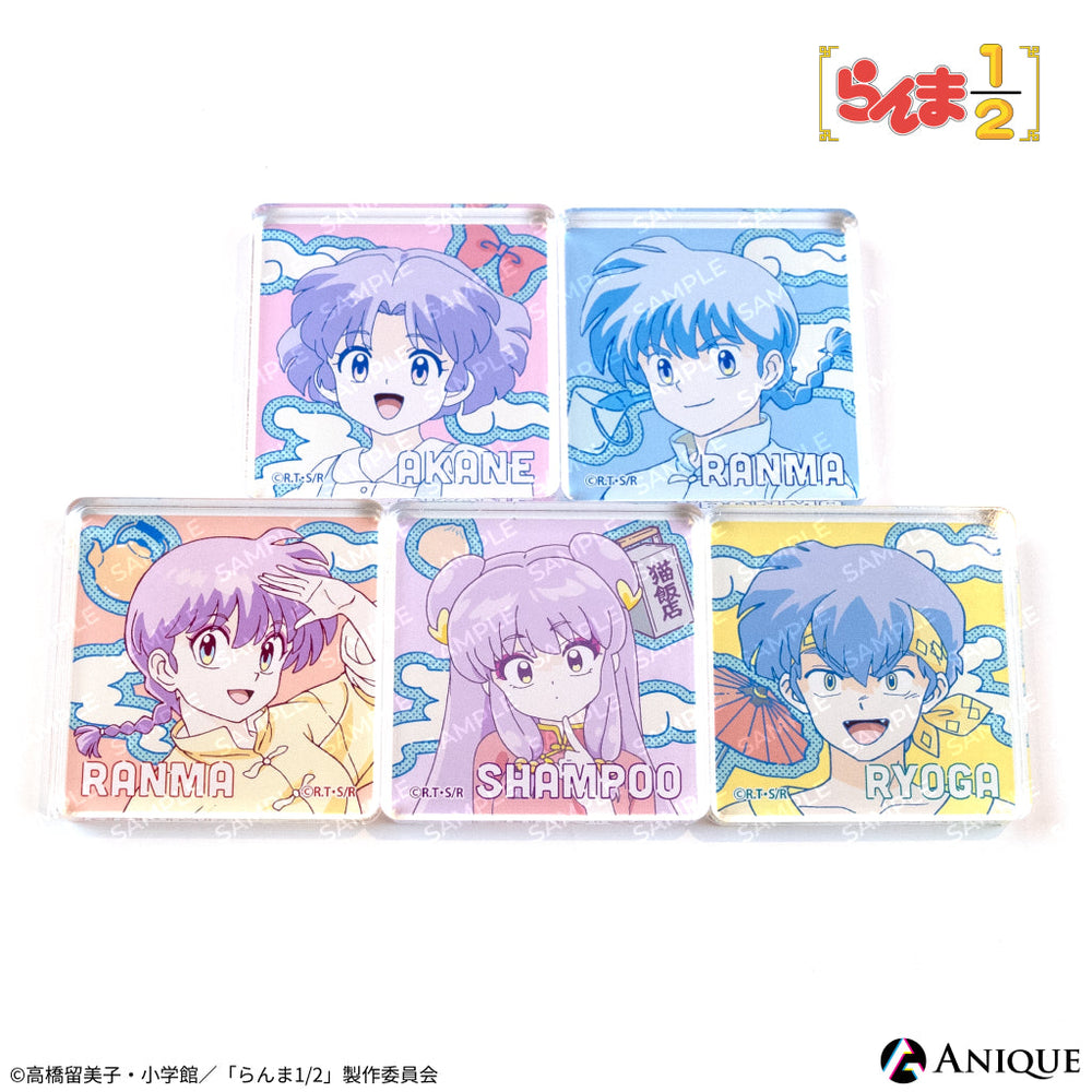 TVアニメ「らんま1/2」トレーディングミニアクリルブロック（全5種