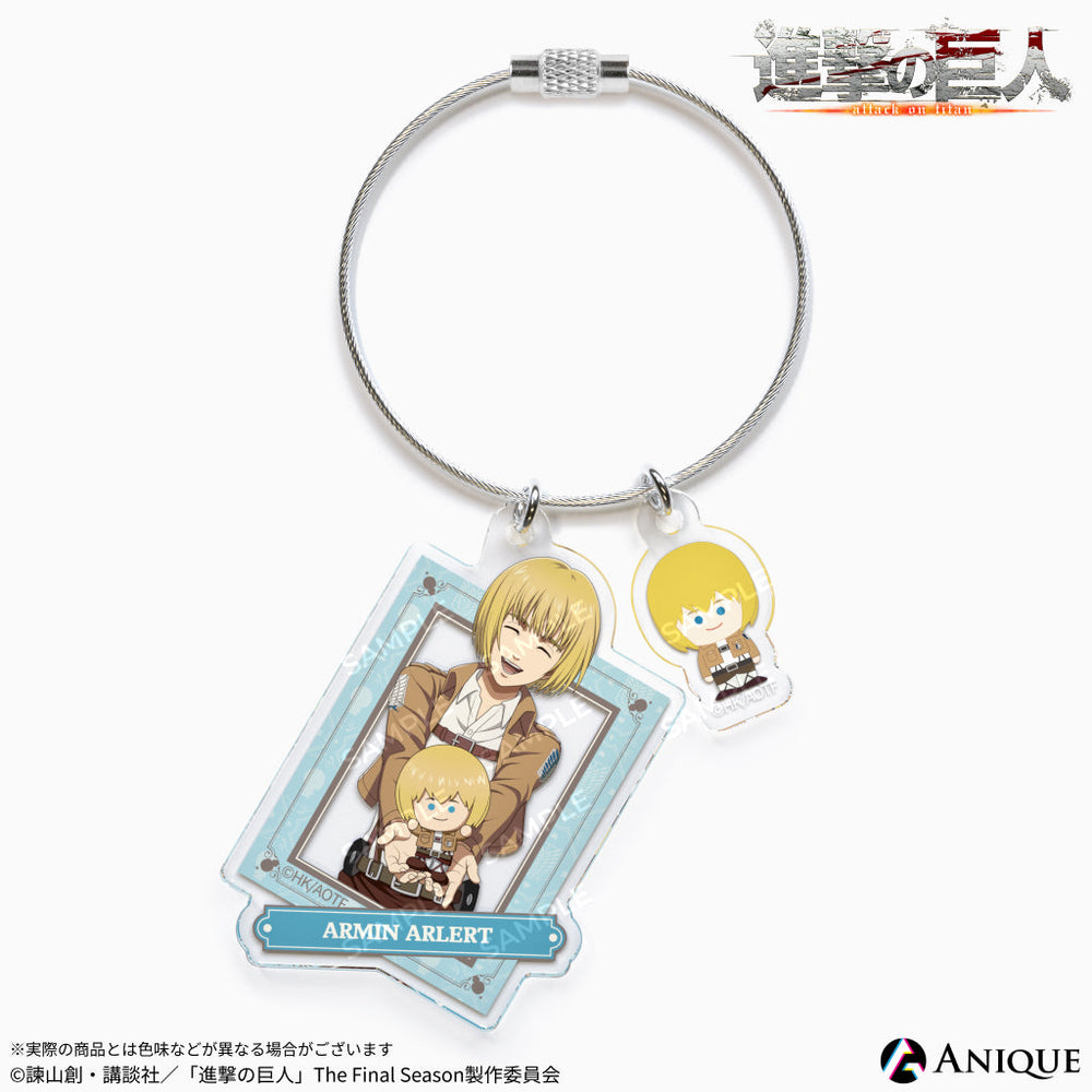 【未開封品】 進撃の巨人 WITSTUDIO アルミン アクリルキーホルダー Anique Shop JAPAN