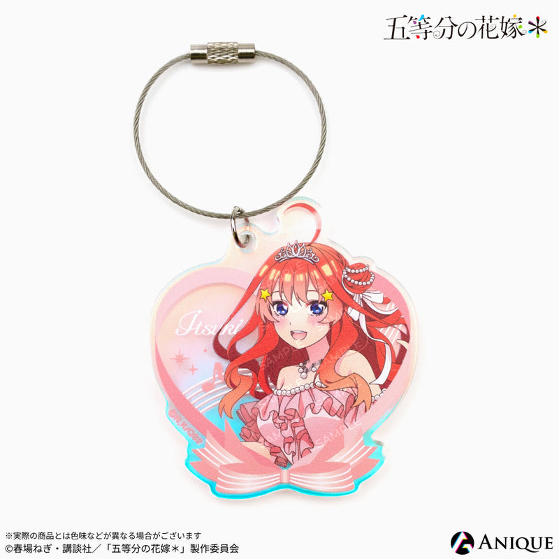 『五等分の花嫁＊』描き下ろしイラスト【クインテット】オーロラアクリルキーホルダー