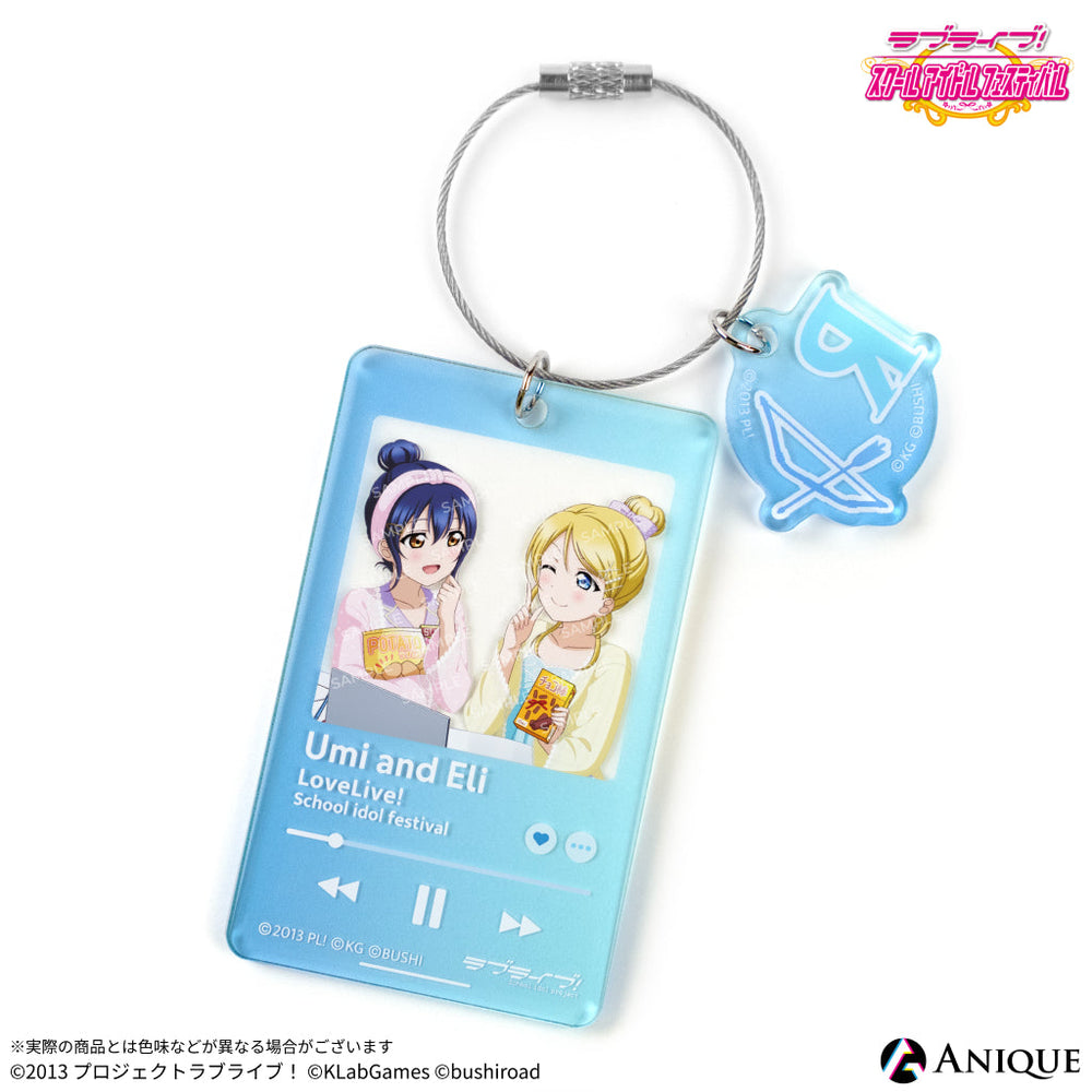 ラブライブ μ's アクリルキーリング ラブライブ！スクールアイドルフェスティバル ALL STARS