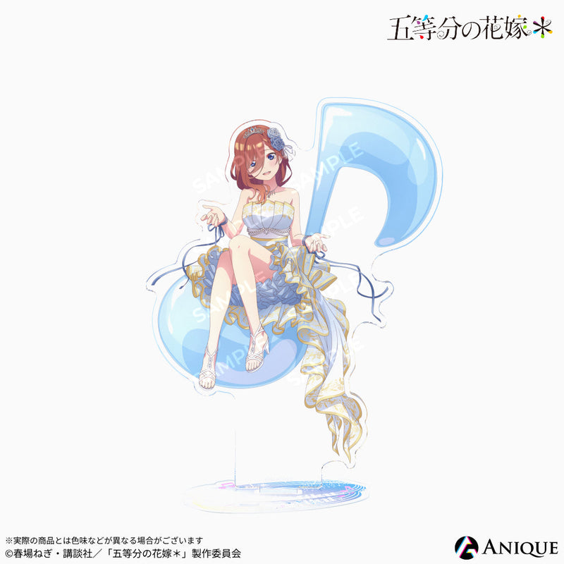『五等分の花嫁＊』描き下ろしイラスト【クインテット】アクリルスタンド