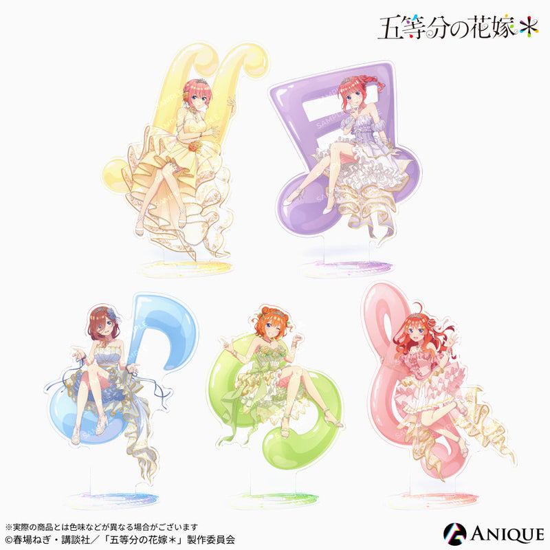 『五等分の花嫁＊』描き下ろしイラスト【クインテット】アクリルスタンド