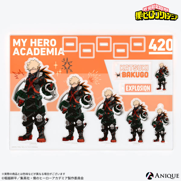 爆豪勝己 アクリルフィギュア&チャームコレクション 僕の