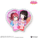 『ラブライブ！スクールアイドルフェスティバル』 グリッターアクリルバッジ【Aqours ver.】