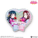 『ラブライブ！スクールアイドルフェスティバル』 グリッターアクリルバッジ【Aqours ver.】