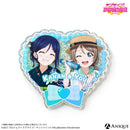 『ラブライブ！スクールアイドルフェスティバル』 グリッターアクリルバッジ【Aqours ver.】