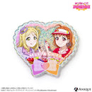 『ラブライブ！スクールアイドルフェスティバル』 グリッターアクリルバッジ【Aqours ver.】