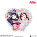 『ラブライブ！スクールアイドルフェスティバル』 グリッターアクリルバッジ【Aqours ver.】