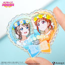 『ラブライブ！スクールアイドルフェスティバル』 グリッターアクリルバッジ【Aqours ver.】