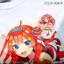『五等分の花嫁＊』描き下ろしイラスト【クインテット】Tシャツ（フリーサイズ）