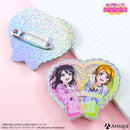 『ラブライブ！スクールアイドルフェスティバル』グリッターアクリルバッジ【μ's ver.】