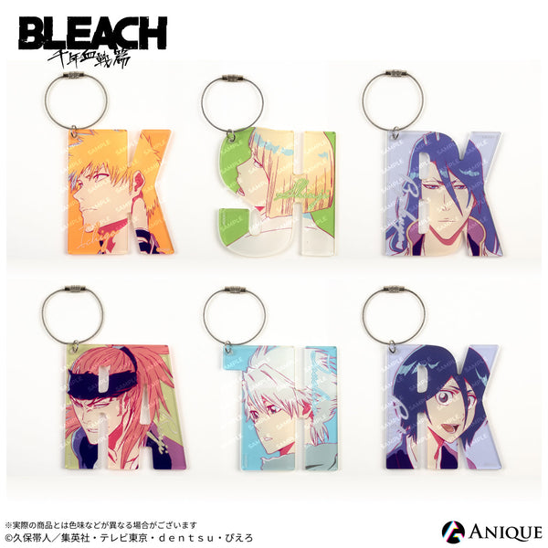 TVアニメ『BLEACH 千年血戦篇』トレーディングイニシャルアクリルキーホルダー（全6種）
