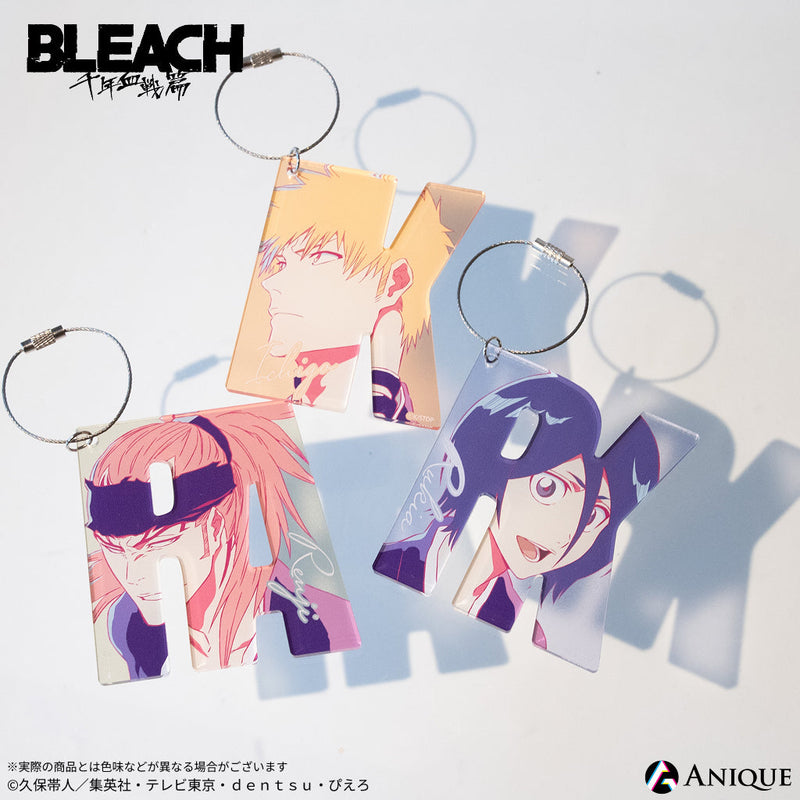 TVアニメ『BLEACH 千年血戦篇』トレーディングイニシャルアクリルキーホルダー（全6種）