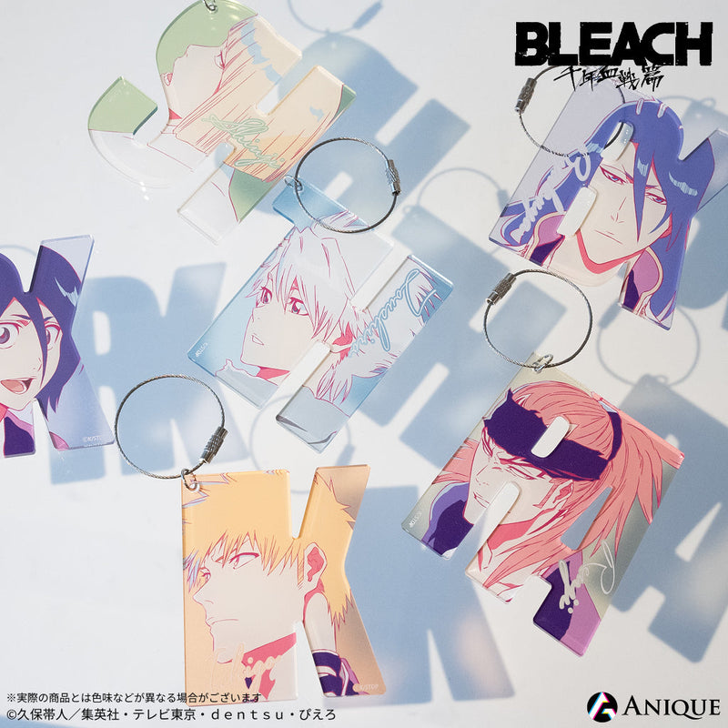 TVアニメ『BLEACH 千年血戦篇』トレーディングイニシャルアクリルキーホルダー（全6種）