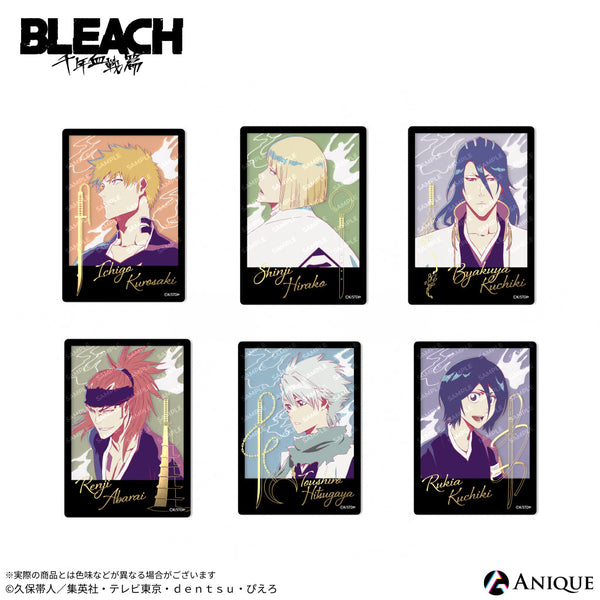 TVアニメ『BLEACH 千年血戦篇』トレーディング箔押しクリアフォトカード（全6種）