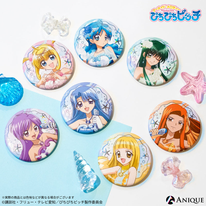 『ぴちぴちピッチ』【シャイニングプリズムパーティー】トレーディングジュエル缶バッジ（全7種）