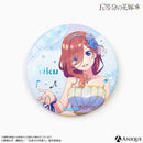 『五等分の花嫁＊』描き下ろしイラスト【クインテット】トレーディングジュエル缶バッジ（全5種）