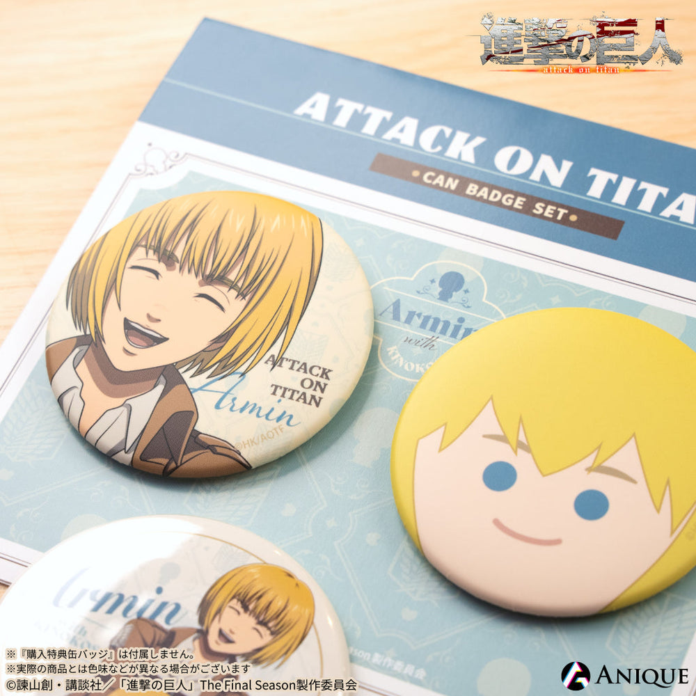 進撃の巨人 ミカサ確定ランダム缶バッジ （全8種）BOX – IG Port