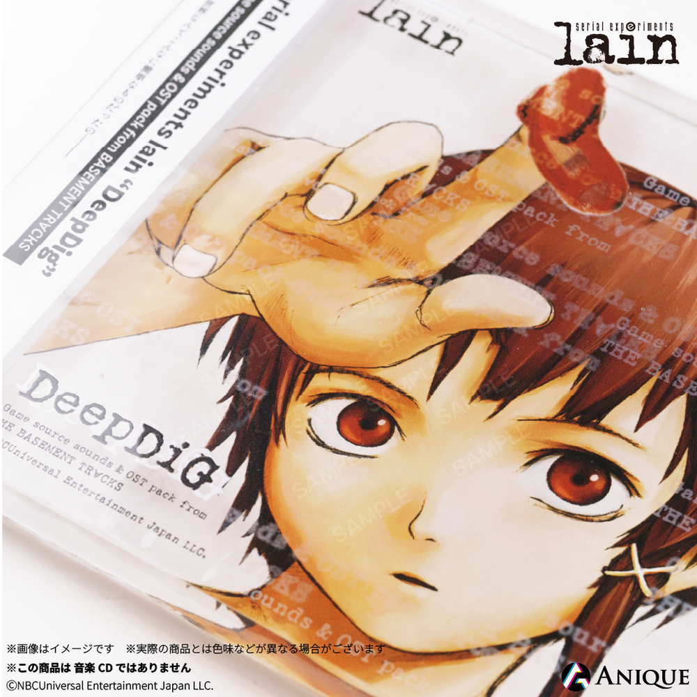 『serial experiments lain』CD風アクリルブロック