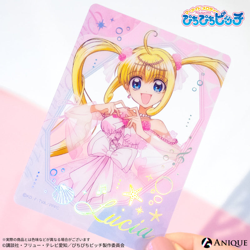 『ぴちぴちピッチ』【シャイニングプリズムパーティー】トレーディング箔押しクリアフォトカード（全7種）