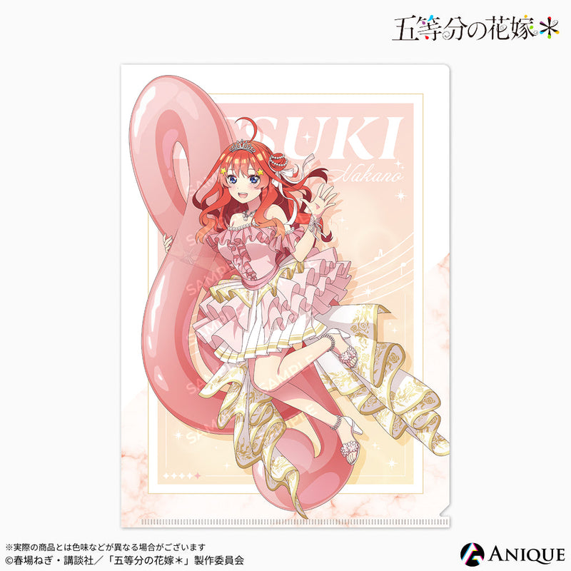 『五等分の花嫁＊』描き下ろしイラスト【クインテット】クリアファイル