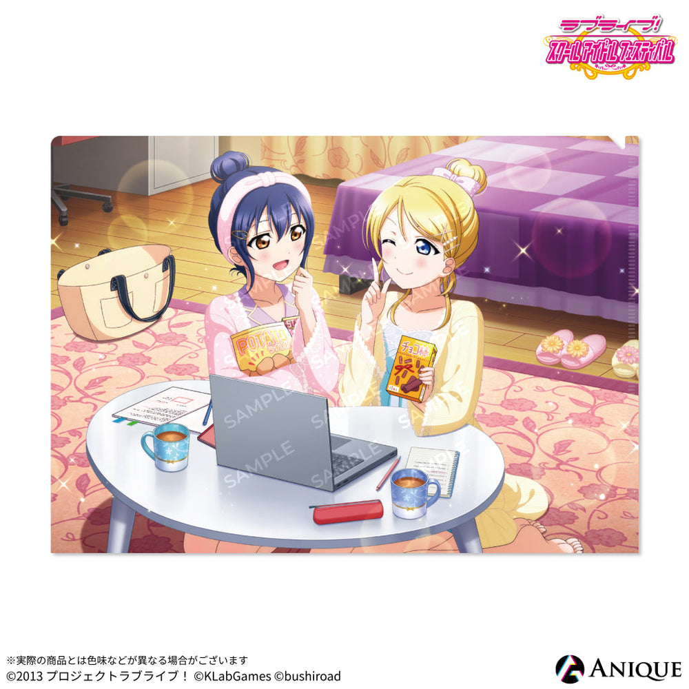 ラブライブ！初期メンバークリアファイル9枚セット ラブライブ！】クリアファイル キラキラセンセーション！ 9人分