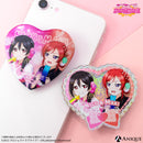 『ラブライブ！スクールアイドルフェスティバル』トレーディングハート型グリッター缶バッジ（全9種）μ's ver.