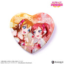 『ラブライブ！スクールアイドルフェスティバル』トレーディングハート型グリッター缶バッジ（全9種）μ's ver.